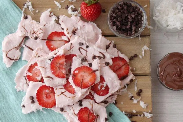 Chocolate Hazelnut Yoplait Yogurt Bark